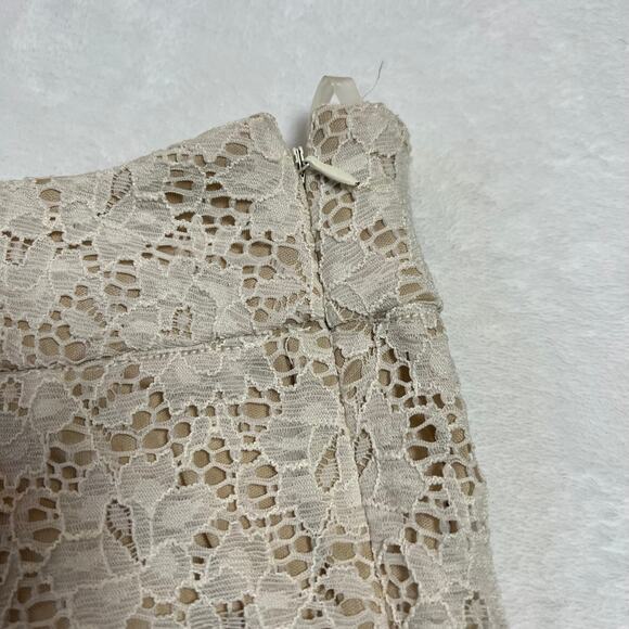 Romeo & Juliet Couture Mid Rise Lace Shorts Size Large Boho Cottagecore Festival - Picture 5 of 8